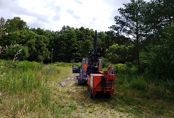 Sewage treatment plant in Połczyn - Zdrój, Poland